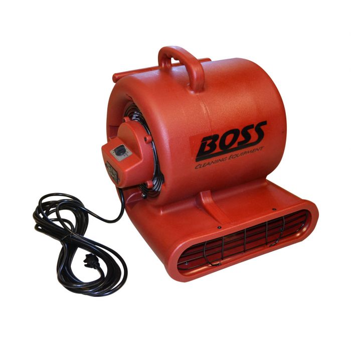 F500 Boss Carpet Blower - 3 Speed Industrial Fan with 1/2 HP Motor, 120V for Fast Drying - Perfect for Carpet Cleaning, Water Damage Restoration & Floor Drying