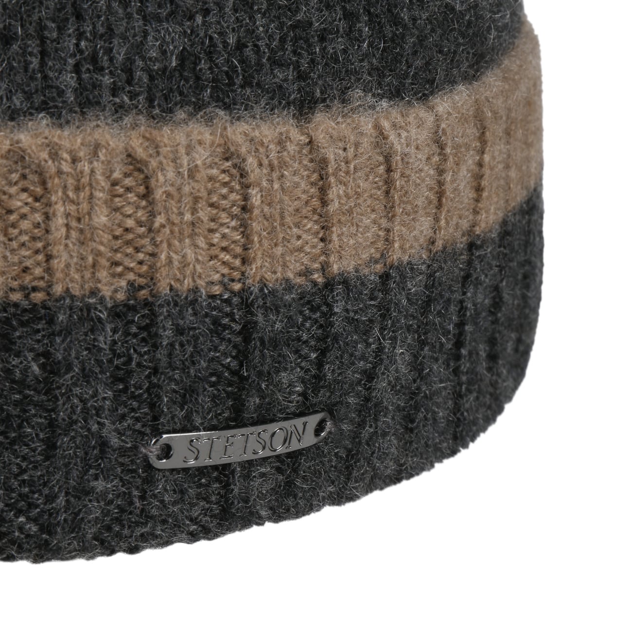 Stetson Bescona Cashmere Beanie Hat for Men & Women - Soft Winter Knit Hat for Cold Weather, Outdoor Activities & Fashion Accessory
