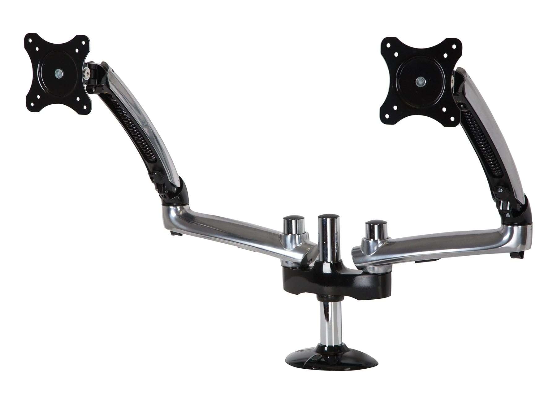 Peerless LCT620AD-G Heavy Duty Monitor Mount Kit - Adjustable VESA 75x75/100x100mm - Perfect for Home Office, Gaming & Multi-Screen Workstations