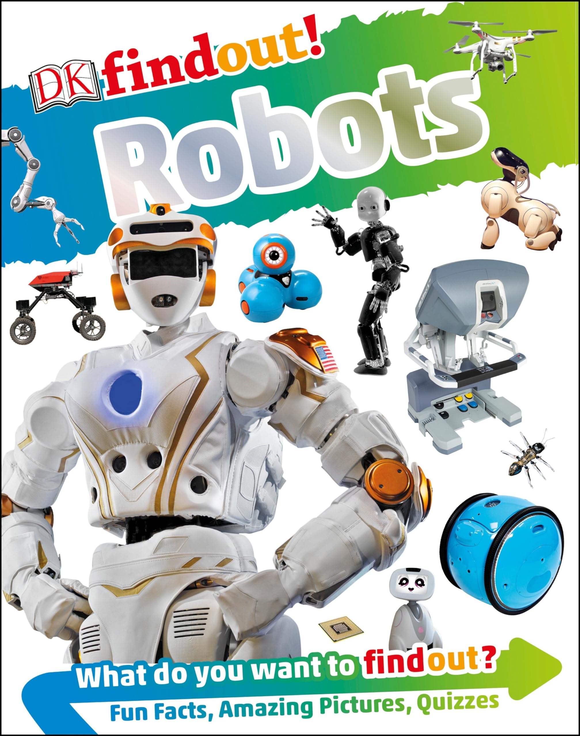 DKfindout! Robots - STEM Learning Book for Kids | Explore Robotics & AI Technology | Perfect for School Projects & Home Learning