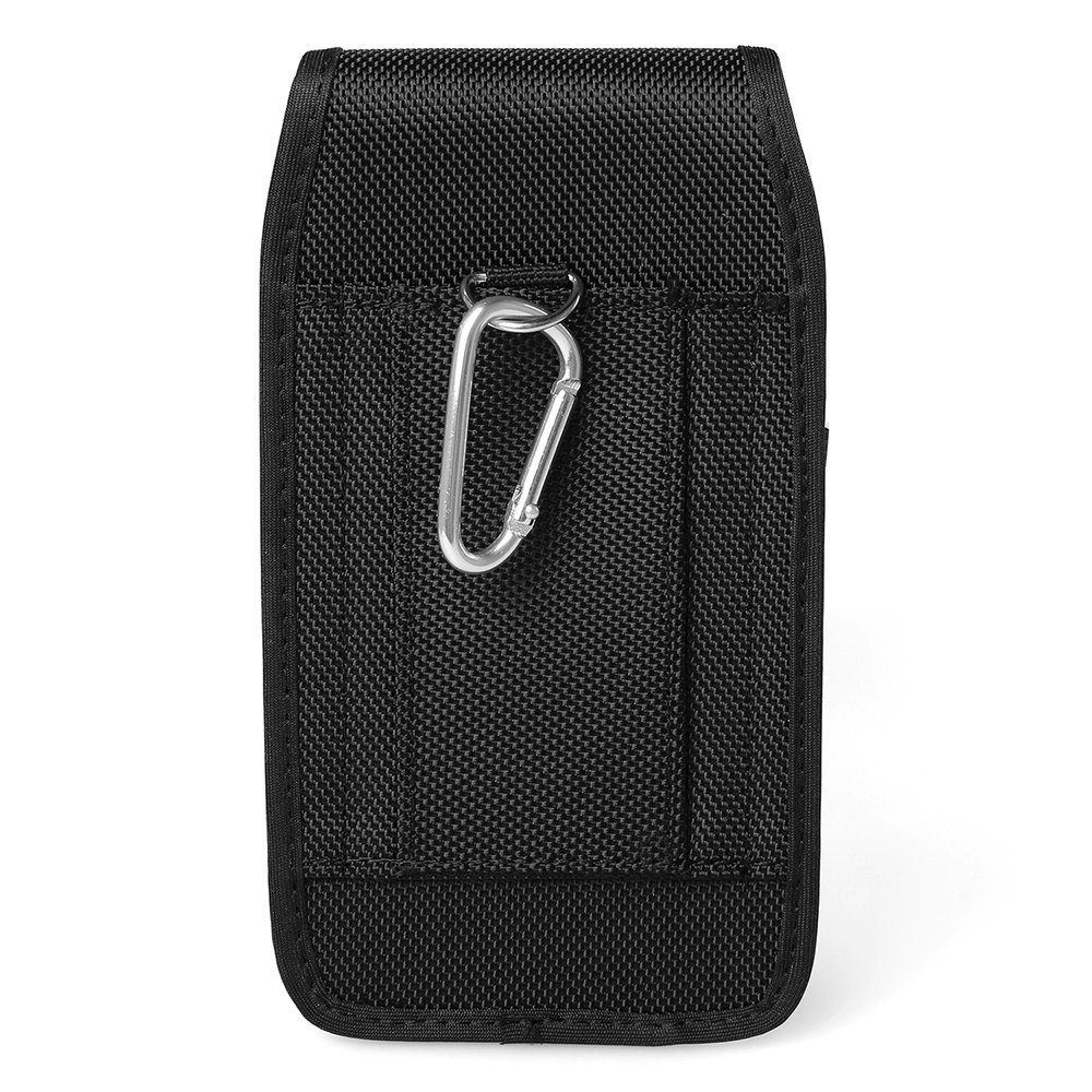 Premium Oxford Fabric Phone Holster with Belt Loop - Compatible with iPhone 15/14/13/12/11/XR, Google Pixel 8/7/6/6a, Samsung Galaxy S24/S23/S22/S21 FE/S20/A54/A41/A10e/S10e/A01 - Secure Carry for Hiking, Running & Outdoor Activities