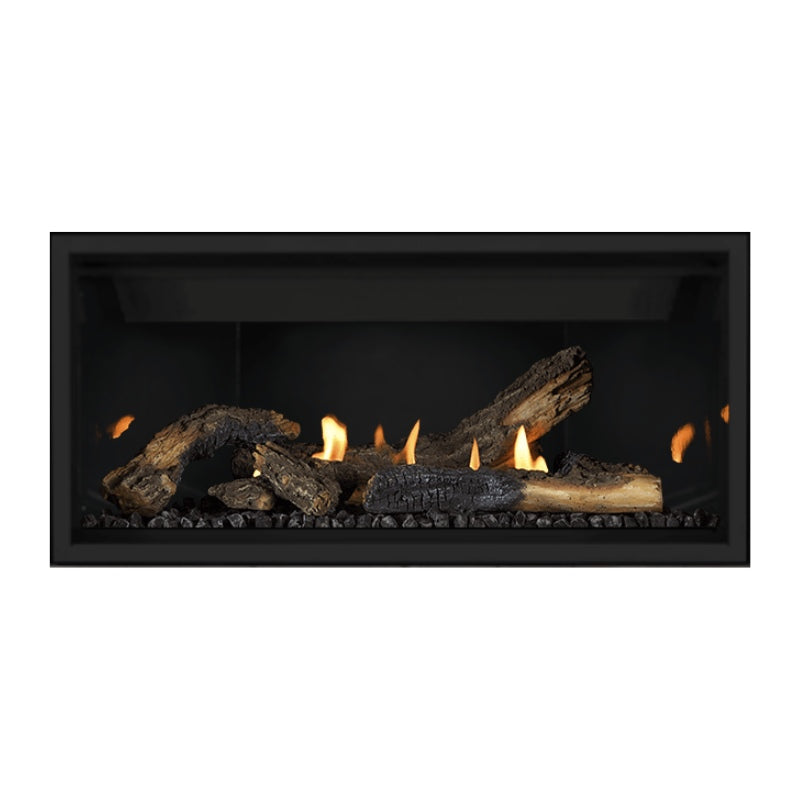Napoleon Ascent Premium 42 Inch Linear Direct Vent Gas Fireplace - BLP42NTE | Modern Home Heating Solution for Living Rooms & Patios