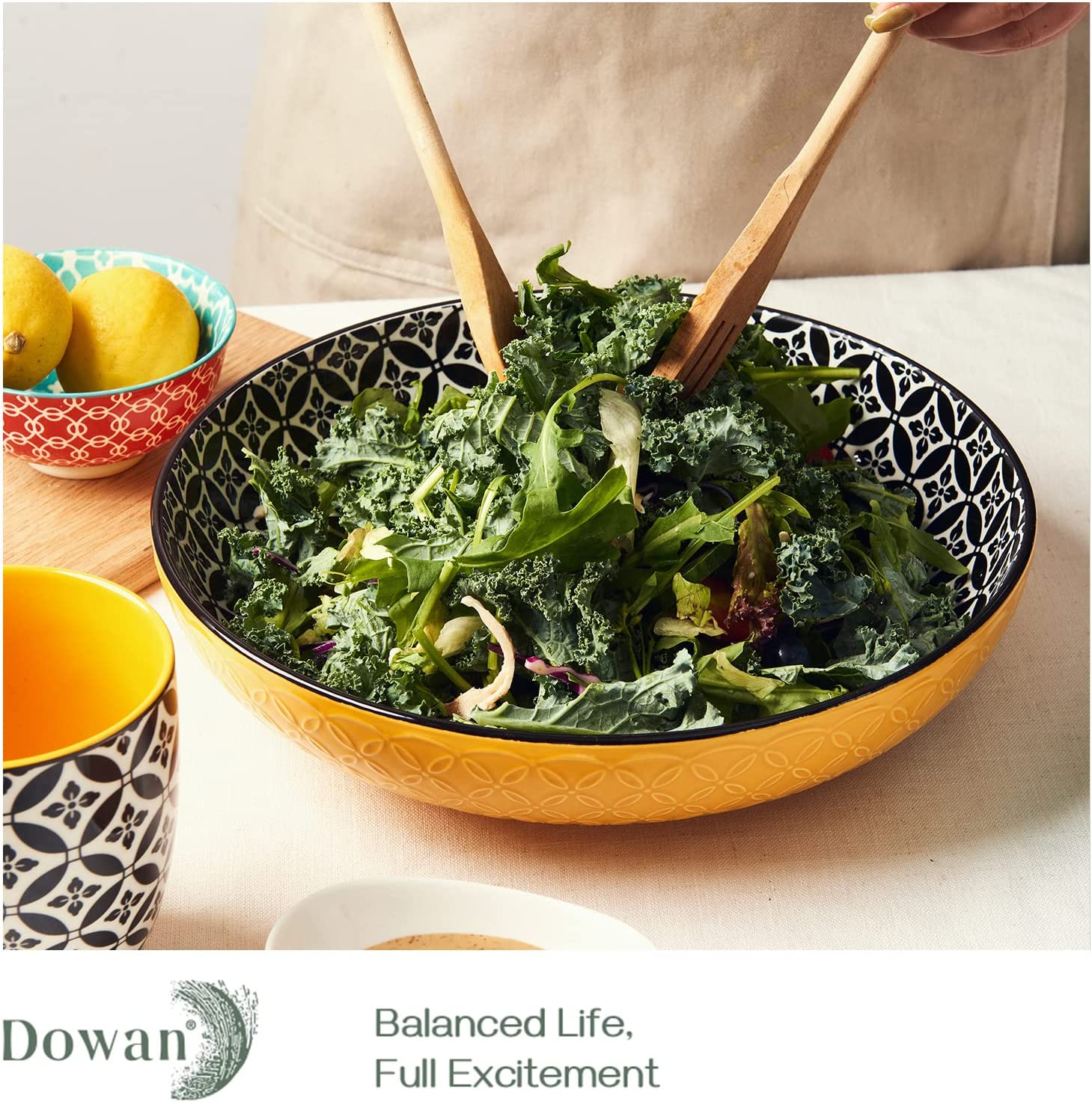 11.5 Inch Large Serving Platters Set of 2 - Perfect for Dinner Parties, Buffets & Holiday Entertaining