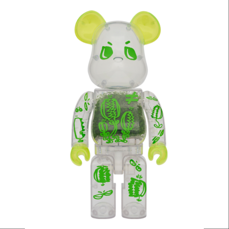Limited Edition Bearbrick CANOTWAIT_ 400% Be@rbrick Collectible Figure 2024 - Perfect for Home Display, Office Decor & Gift for Anime Fans