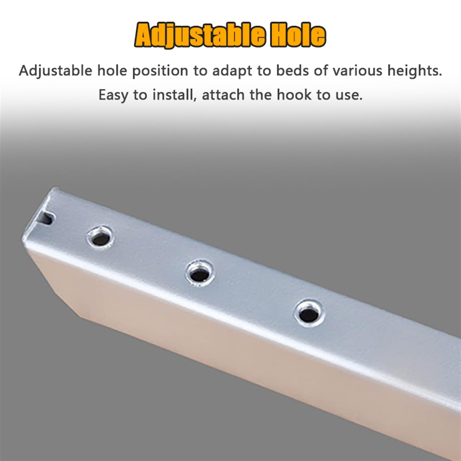 Adjustable Metal Bunk Bed Ladder 45