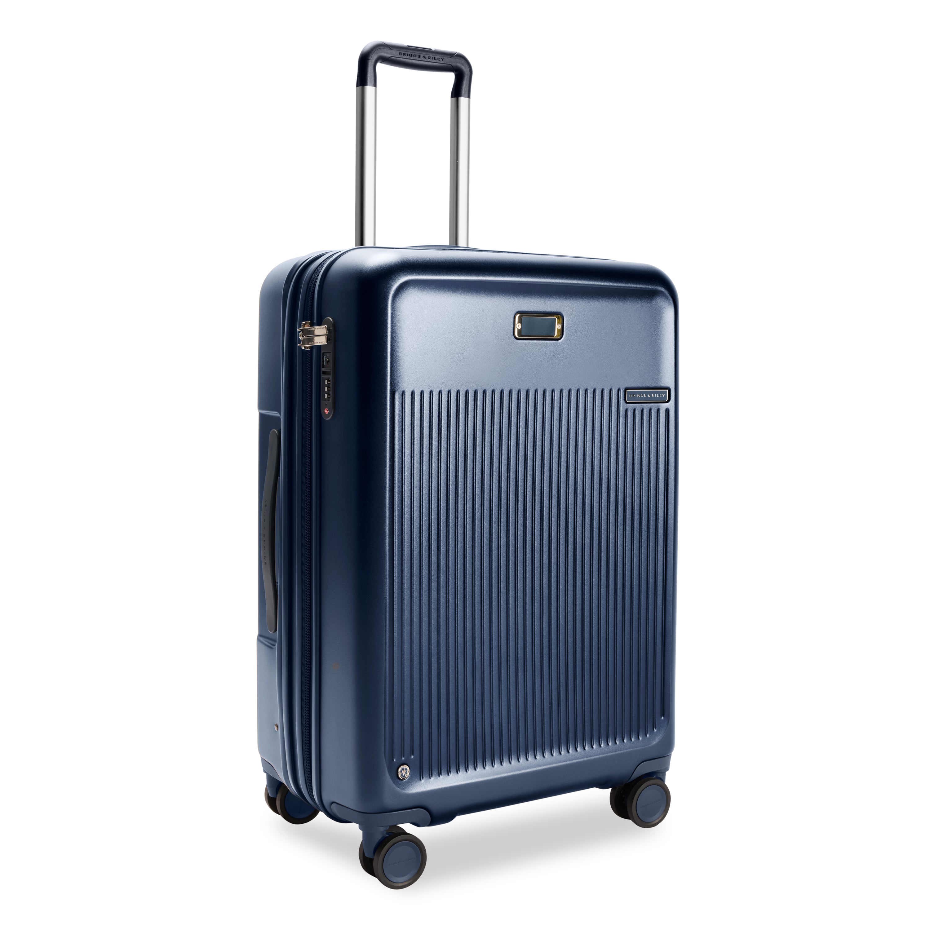 Briggs & Riley Sympatico Medium Expandable Spinner Luggage - Lightweight Durable Carry-On Suitcase for Business Travel & Weekend Getaways
