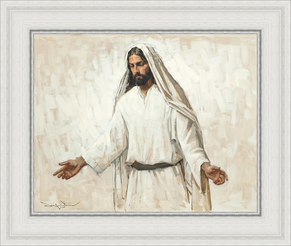 Every Knee Shall Bow - Inspirational Christian Wall Art for Home & Church Decor | Perfect for Living Room, Bedroom & Office
