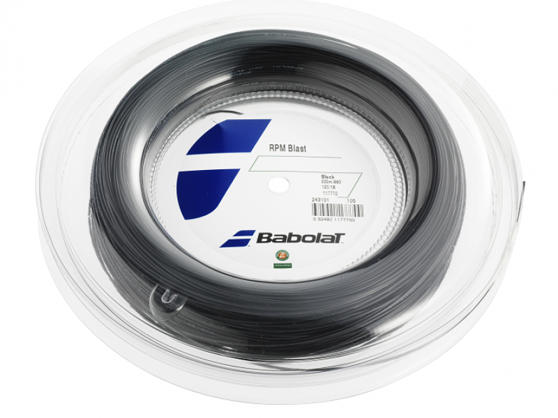 Babolat RPM Blast 200M Tennis Strings - High Performance Polyester String for Spin & Control | Perfect for Competitive Play & Tournament Matches