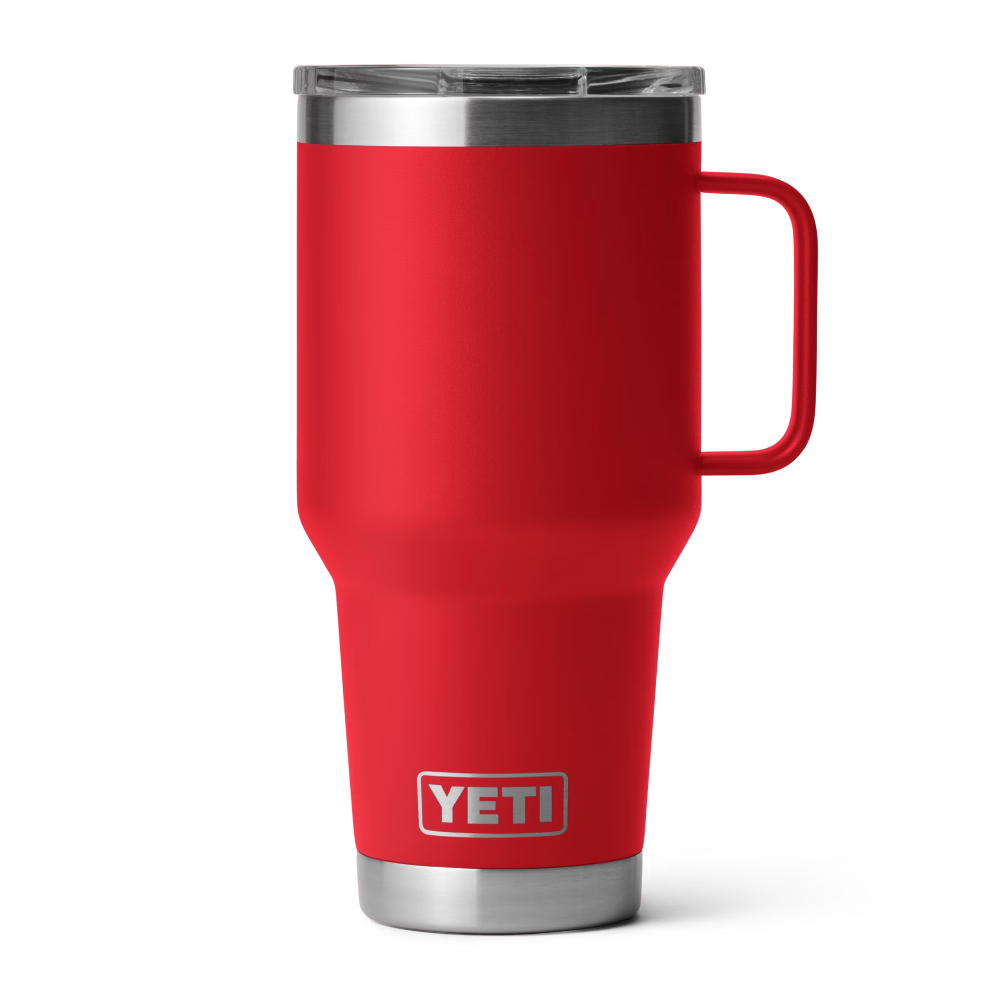 30 oz Rambler Vacuum Insulated Travel Mug with Stronghold™ Lid - Leakproof & Durable for Coffee, Tea & Cold Drinks - Perfect for Commuting, Camping & Outdoor Adventures
