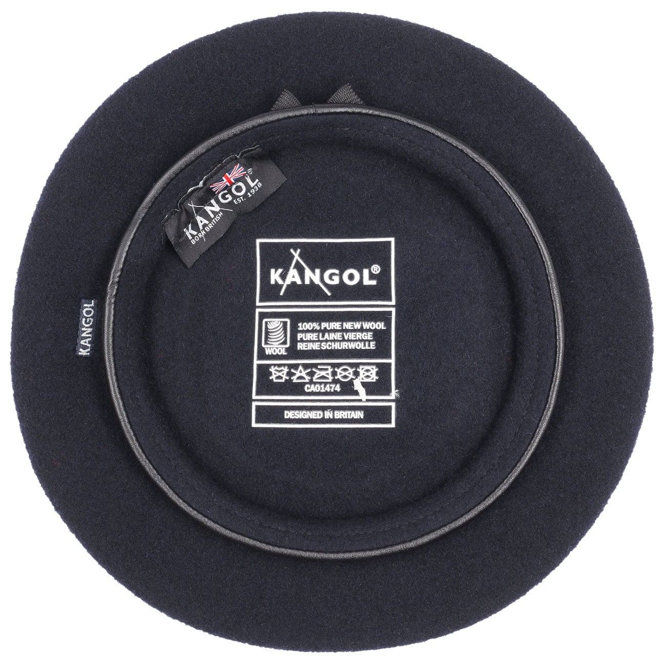 Kangol Monty Beret - Classic Wool Beret Hat for Men & Women | Stylish & Comfortable for Everyday Wear, Fashion Outfits & Cold Weather