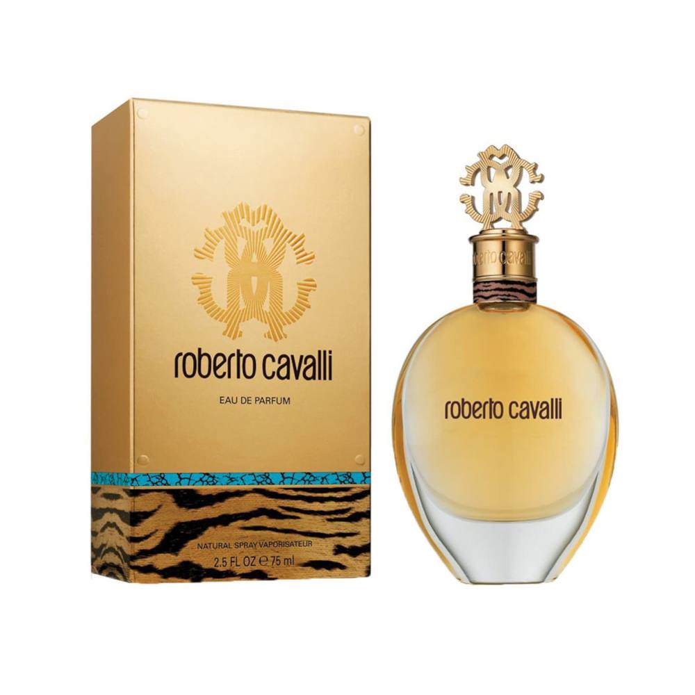 Roberto Cavalli Eau De Parfum for Women - 2.5 oz / 75 ml Luxury Floral Perfume - Perfect for Evening Events, Date Nights & Special Occasions
