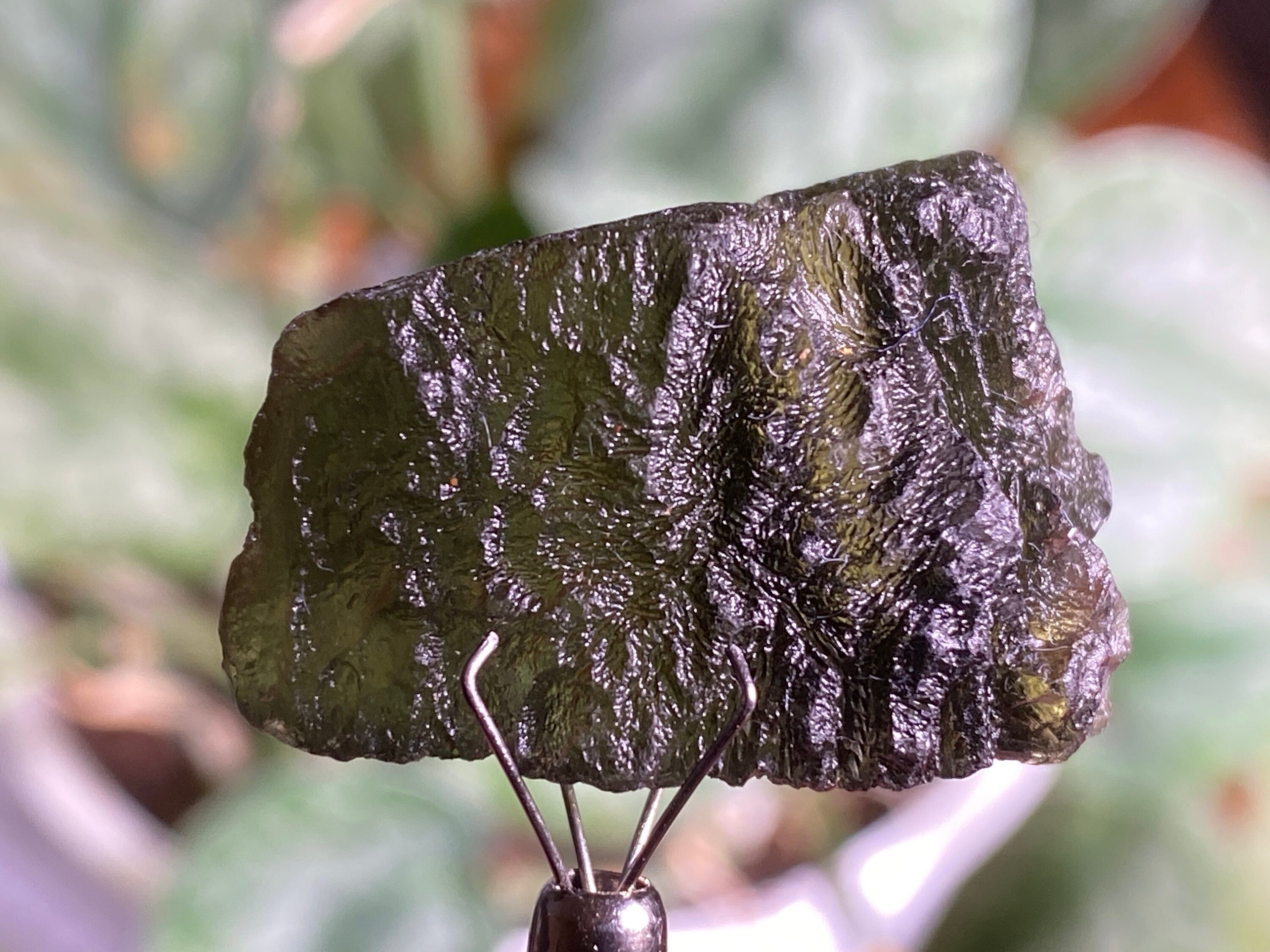 10.6g Genuine Raw Moldavite Crystal Stone - Natural Green Moldavite for Jewelry Making, Meditation & Energy Healing (44304)