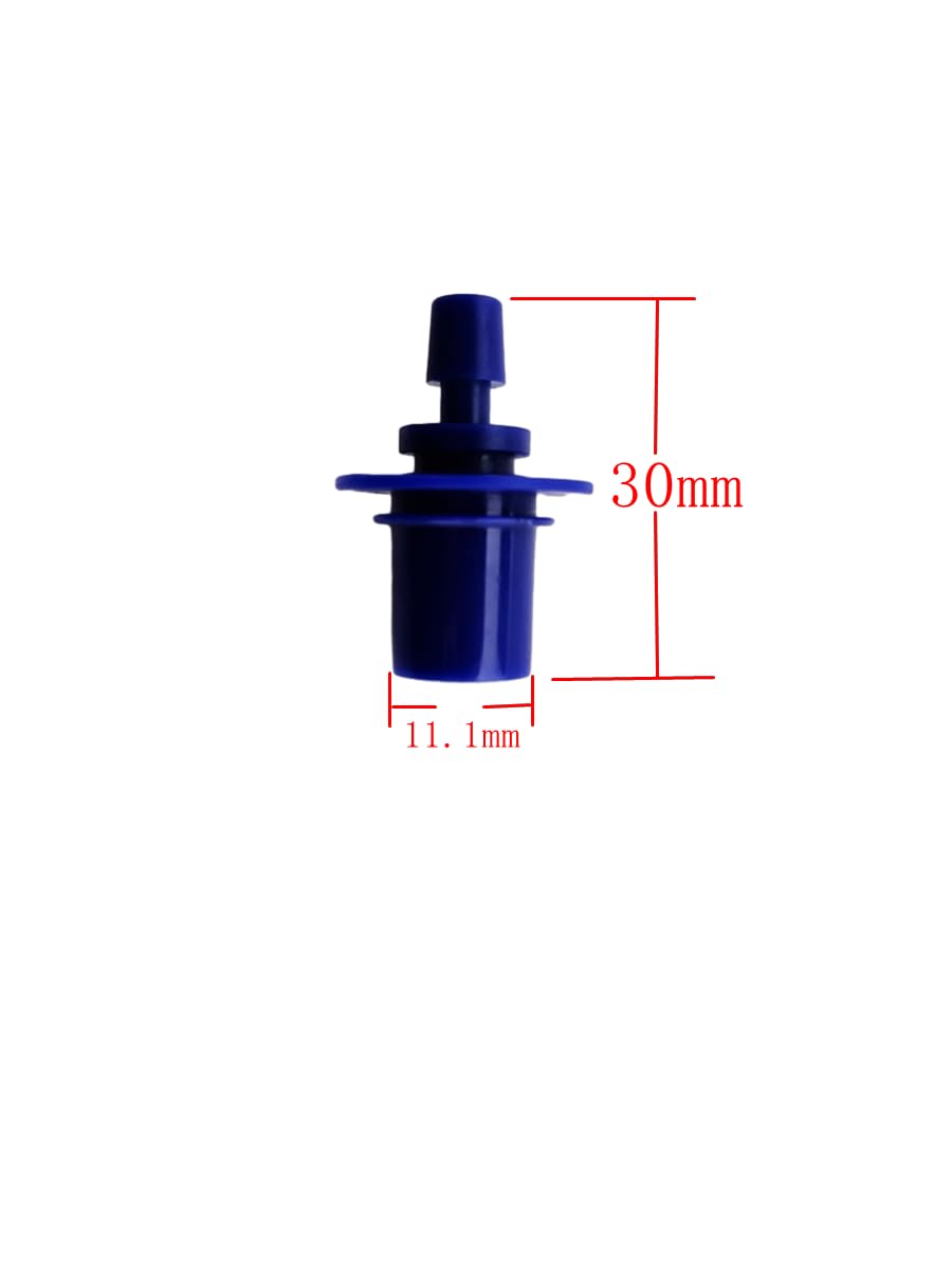 2 Pack Replacement NIBP Cuff Connectors & Adapters - Compatible with Blood Pressure Monitor Cuff Air Hose Tubes & Plugs - Perfect for Medical Equipment Repair and Home Healthcare Use