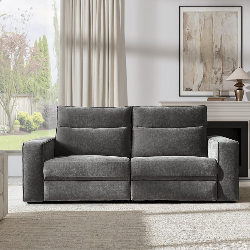EliteNest Smart Modular Sofa with Power Recliners - Easy Assembly, Customizable Living Room Furniture for Modern Home & Entertainment Spaces