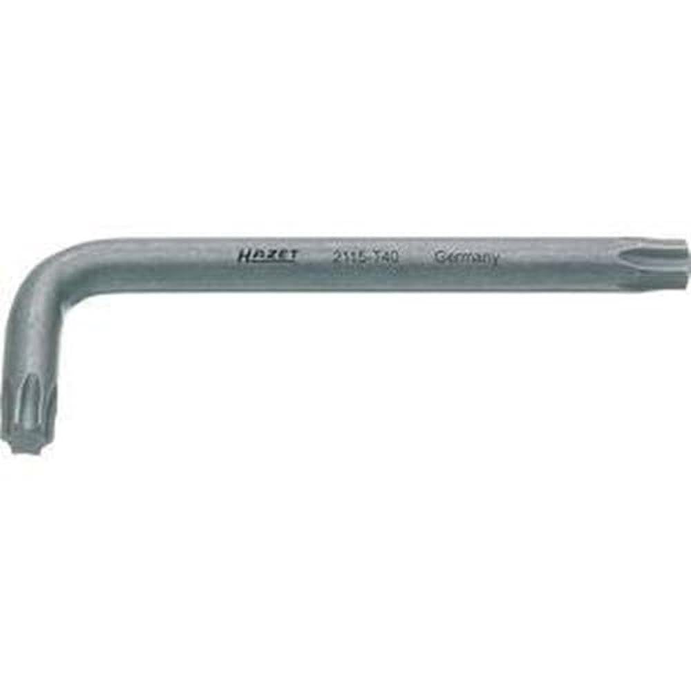 Hazet 2115-T30 T30 Torx Offset Screwdriver - Professional Automotive Tool for Tight Spaces & Hard-to-Reach Fasteners | Ideal for Mechanics, DIY Car Repairs & Industrial Maintenance