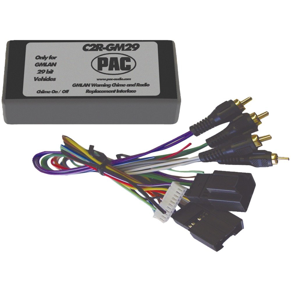 GM Radio Replacement Interface PAC C2R-GM29 - 29-Bit Car Stereo Adapter for 2007 GM Vehicles Without OnStar System | Car Audio Installation Accessories | Perfect for Upgrading Factory Radio to Aftermarket Head Unit
