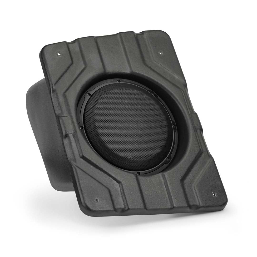 JL Audio SB POL SLINGSUBP/10W3v3 2 Stealthbox Subwoofer for 2015-Up Polaris Slingshot - Passenger Side, 10W3v3 500W - Premium Car Audio Upgrade for Enhanced Bass Performance