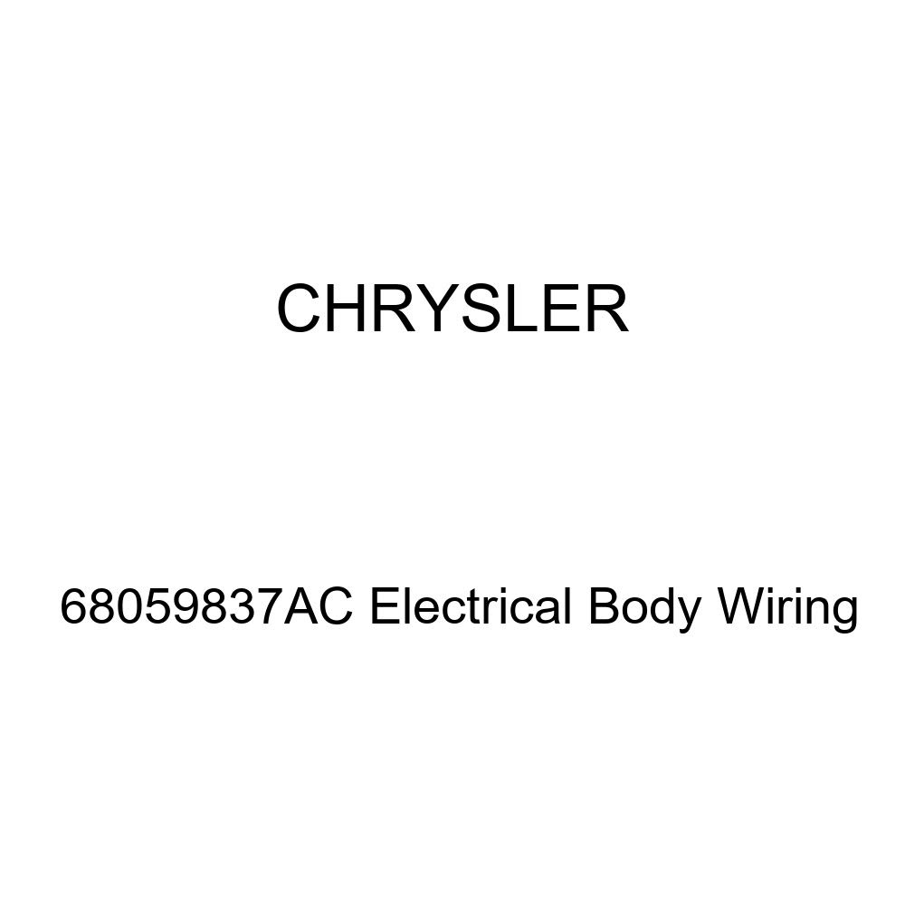 Genuine Chrysler 68059837AC Electrical Body Wiring Harness - Replacement for Dodge Ram 1500 2500 3500 - Perfect for Automotive Electrical Repairs & Upgrades