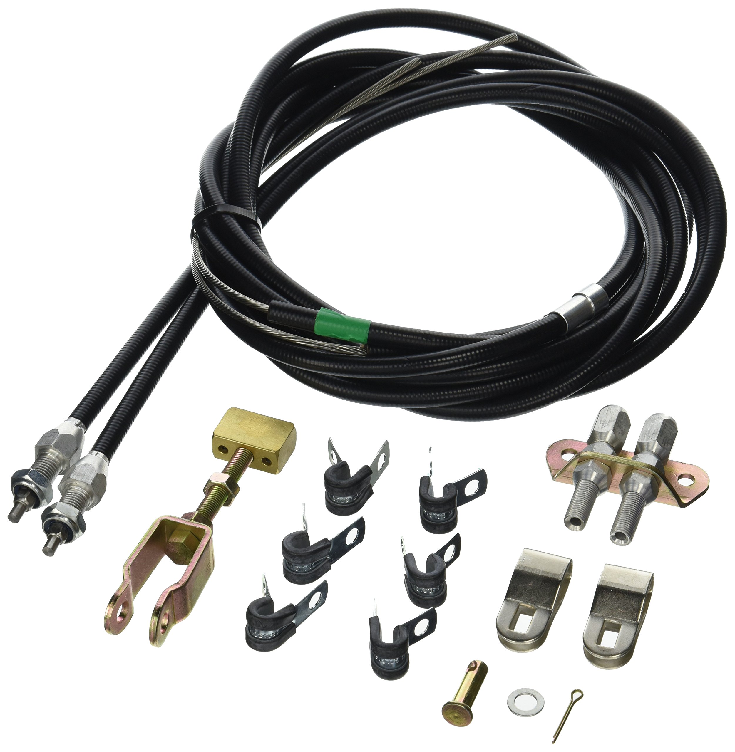 Wilwood 330-9371 High Performance Parking Brake Cable Kit - Perfect for Muscle Cars, Hot Rods & Custom Builds