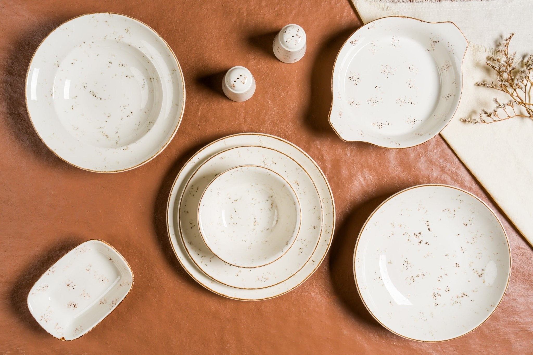 Premium 25cm Grain Dinner Plate Set - Eco-Friendly, Durable & Stylish for Everyday Meals, Parties & Special Occasions