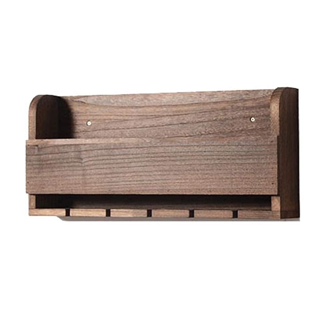 FCXBQ Solid Wood Wine Rack - Wall Mounted Cup Holder Cabinet for Wine Glasses & Drink Storage - Perfect for Home Bar, Kitchen Decor & Dining Room Organization