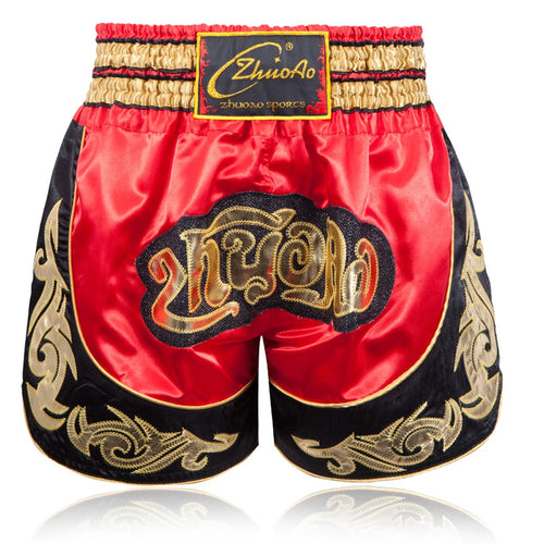 Breathable Fight Shorts for Men & Women - Lightweight Kickboxing & MMA Training Shorts - Perfect for Boxing, Muay Thai & Gym Workouts