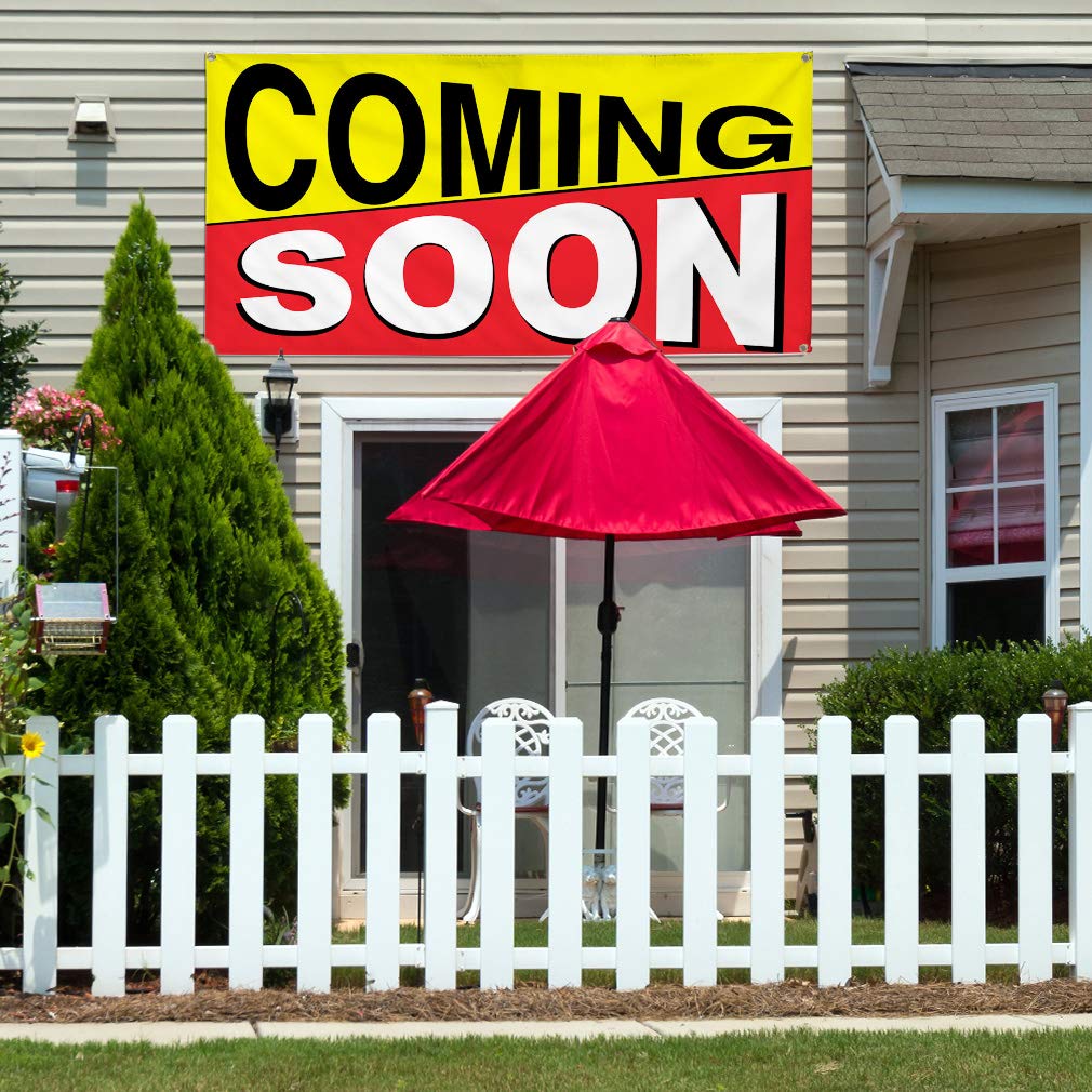 Durable 48x96 Inches Vinyl Banner with 8 Grommets - Weatherproof, Heavy-Duty for Business, Outdoor & Industrial Use - Perfect for Yard Signs, Events & Advertising
