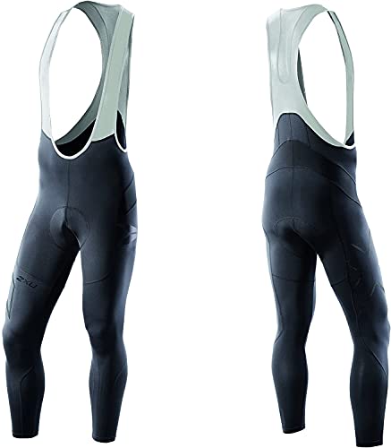 2XU Men's Compression Cycling Bib Tights - High Performance Bike Shorts for Road & Mountain Biking, Training & Endurance Races