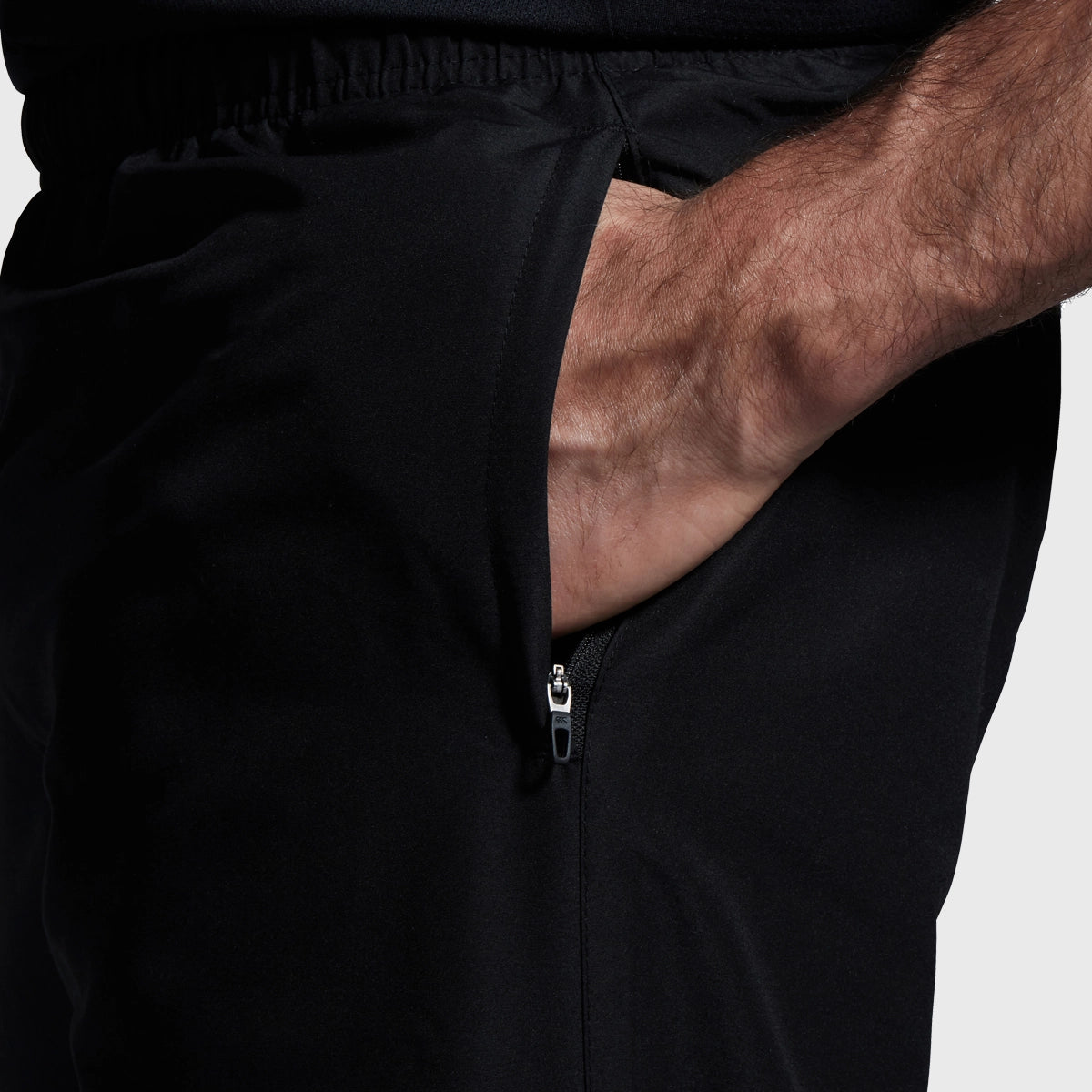 Canterbury Men's Cuffed Tapered Club Track Pants - Black | Comfortable Athletic Joggers for Running, Gym & Casual Wear