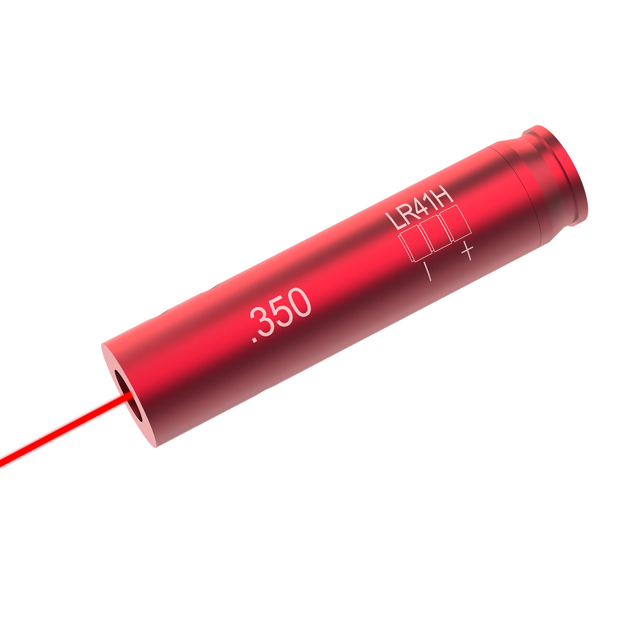 350 Legend Bore Sight - Red Laser Boresighter with 6 Batteries for Rifle Scope Zeroing & Hunting Sight Alignment