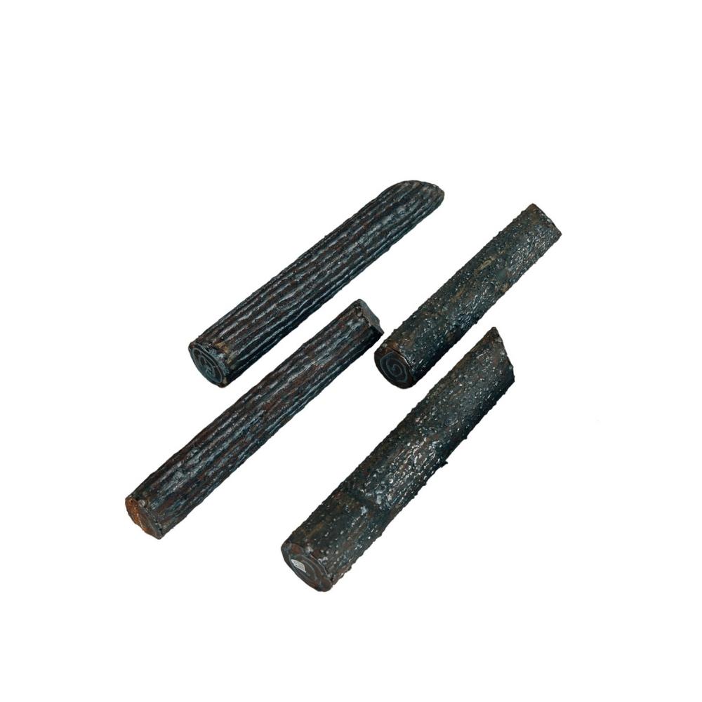 Firegear Pro Series Steel Twig Sets for Gas Fire Pits & Fireplaces - Realistic Flame Effect, Durable Outdoor/Indoor Decoration for Patio, Backyard & Living Room