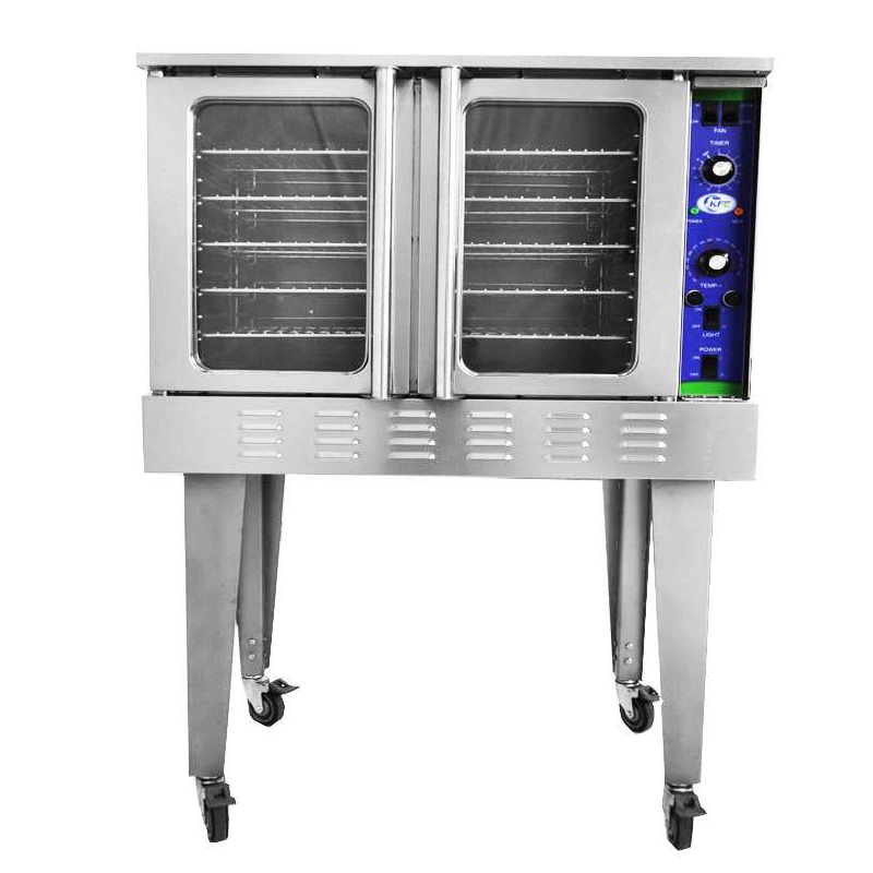 Chef AAA KF COE 240 Single Deck 240V Commercial Electric Convection Oven - Perfect for Bakeries, Restaurants & Catering Businesses