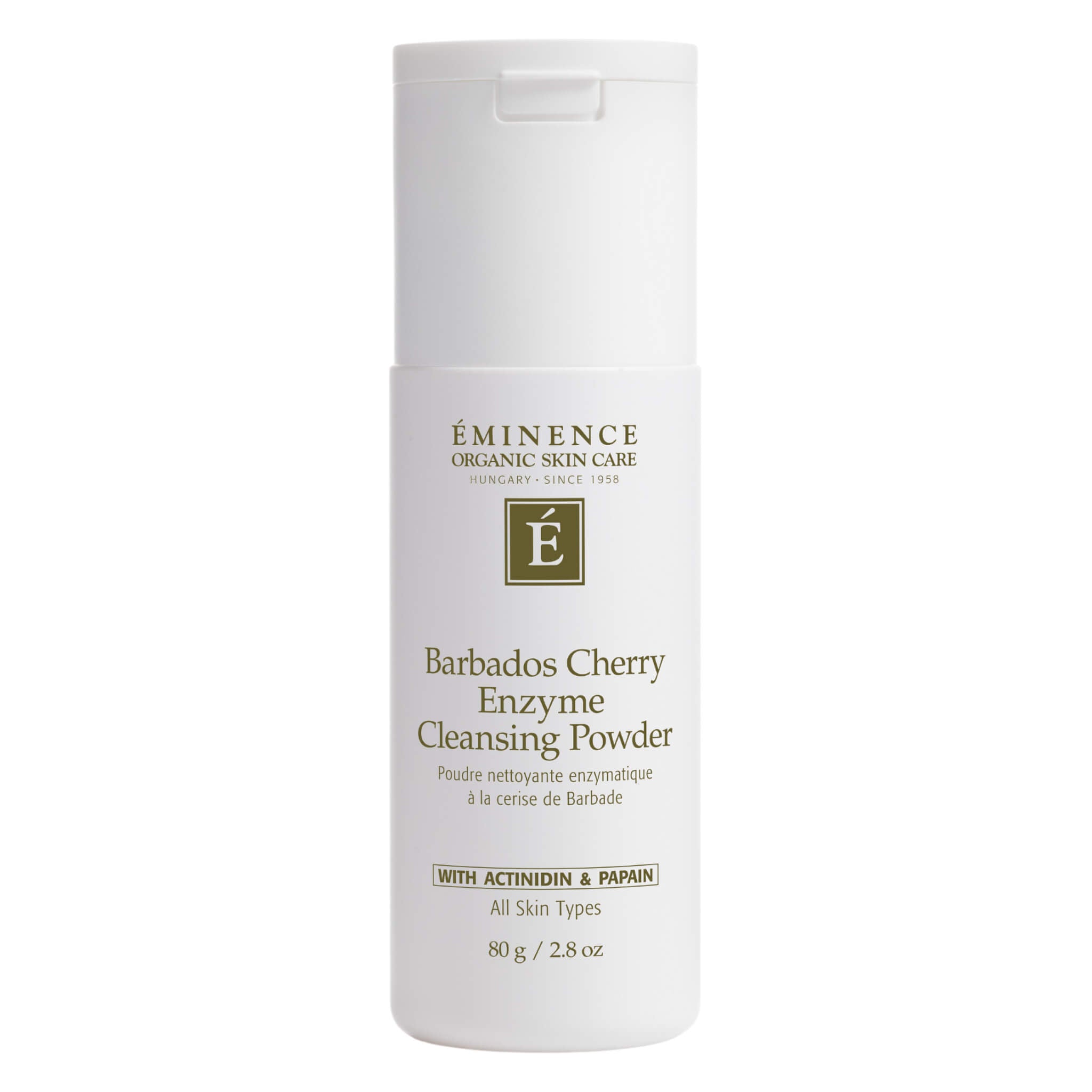 Barbados Cherry Enzyme Cleansing Powder - Gentle Exfoliating Face Wash for Brightening & Acne-Prone Skin | Vegan & Cruelty-Free Skincare for Daily Use