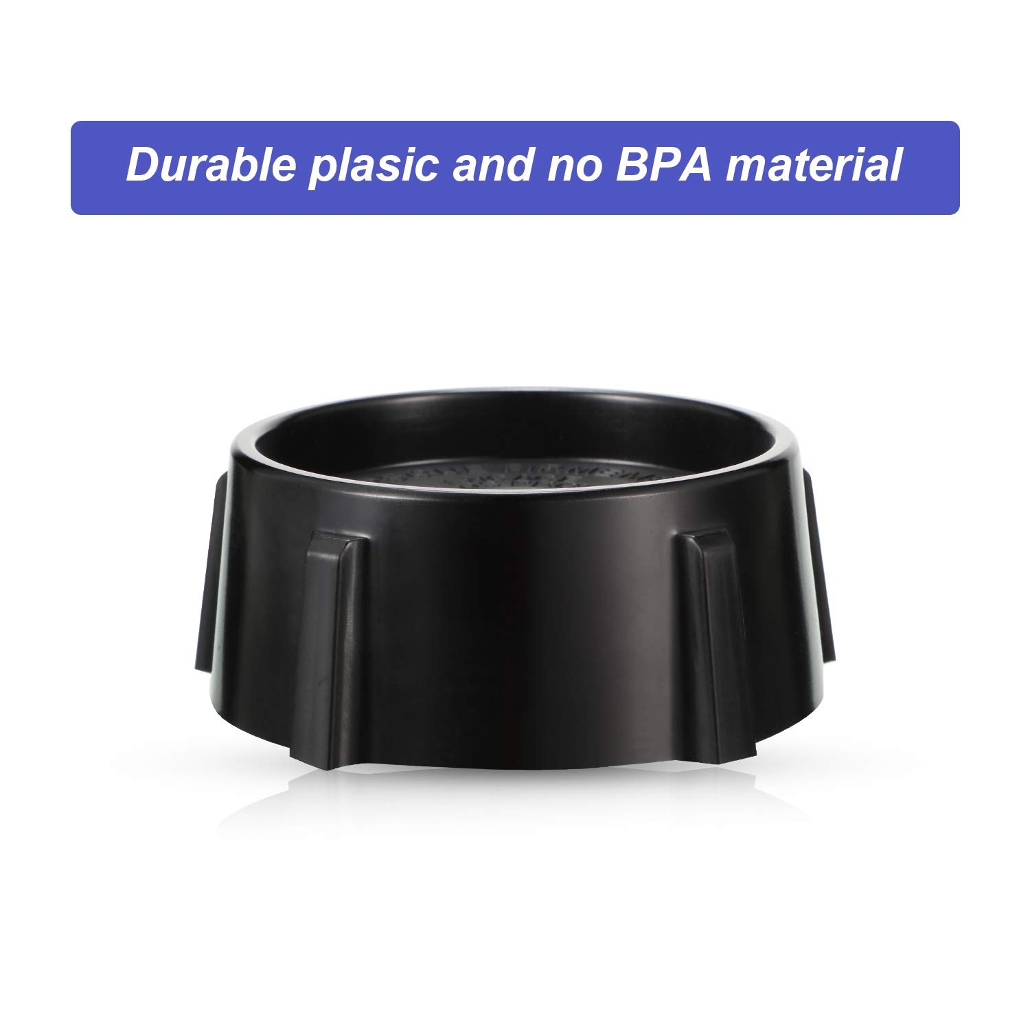 2-Pack Oster Blender Replacement Jar Base - 4902 Compatible Bottom Cap for Oster Blenders - Perfect for Smoothies, Shakes & Food Prep