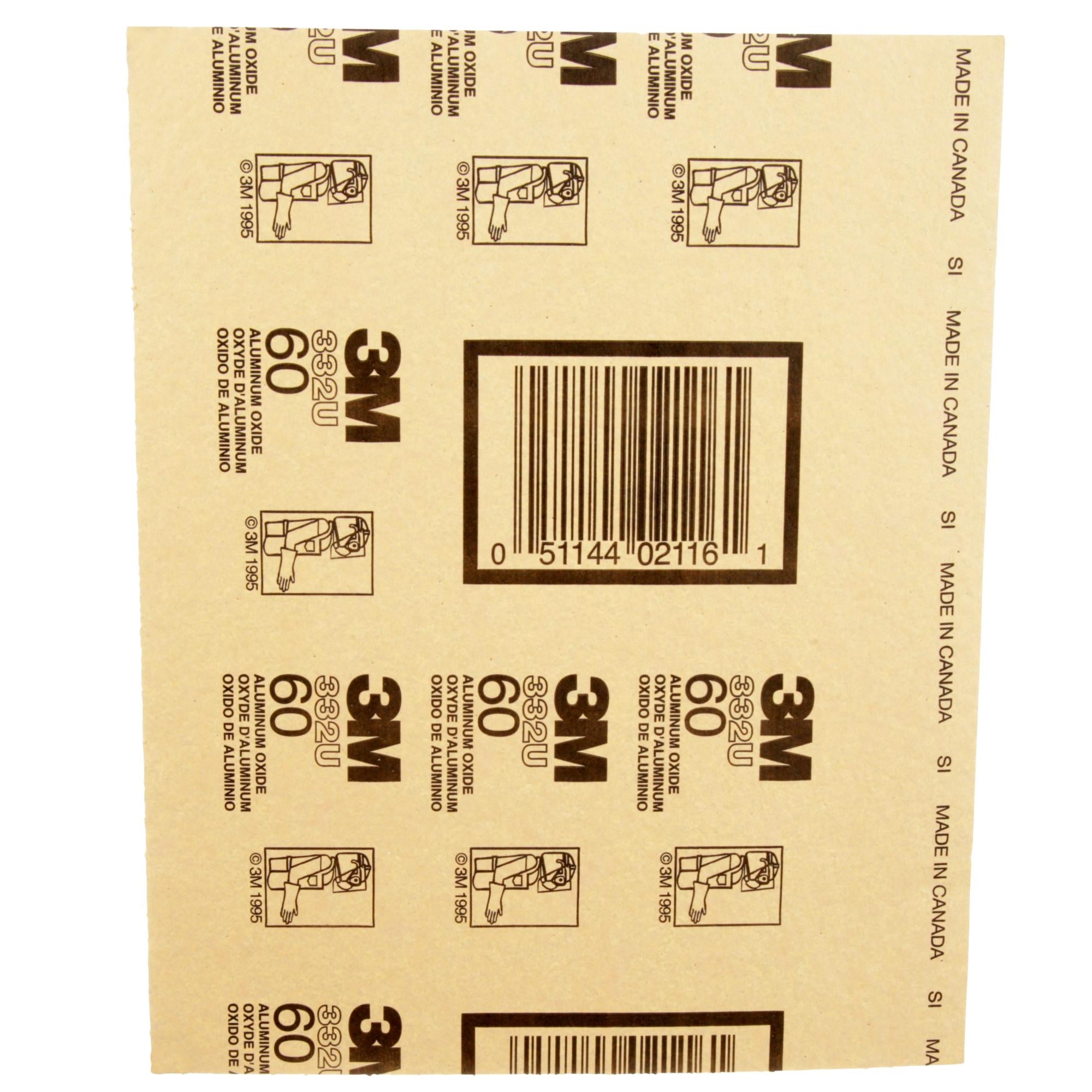 3M Aluminum Oxide Sandpaper 9003NA - 9
