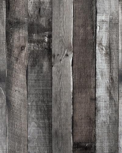 Natural Wood-Dark Grey