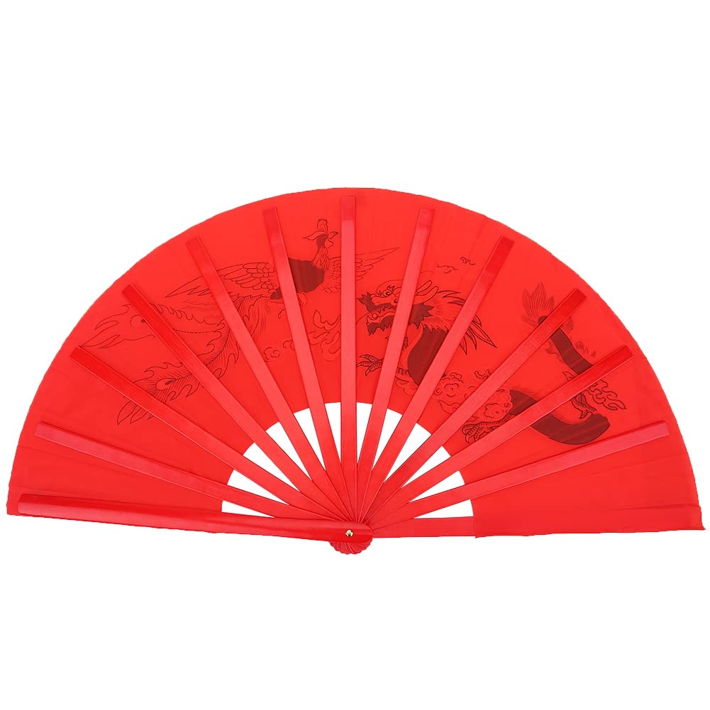 Premium Chinese Silk Fan - Handcrafted Elegant Folding Fan for Dance, Tai Chi, Yoga & Performance | Lightweight & Durable Traditional Asian Fan for Women & Men