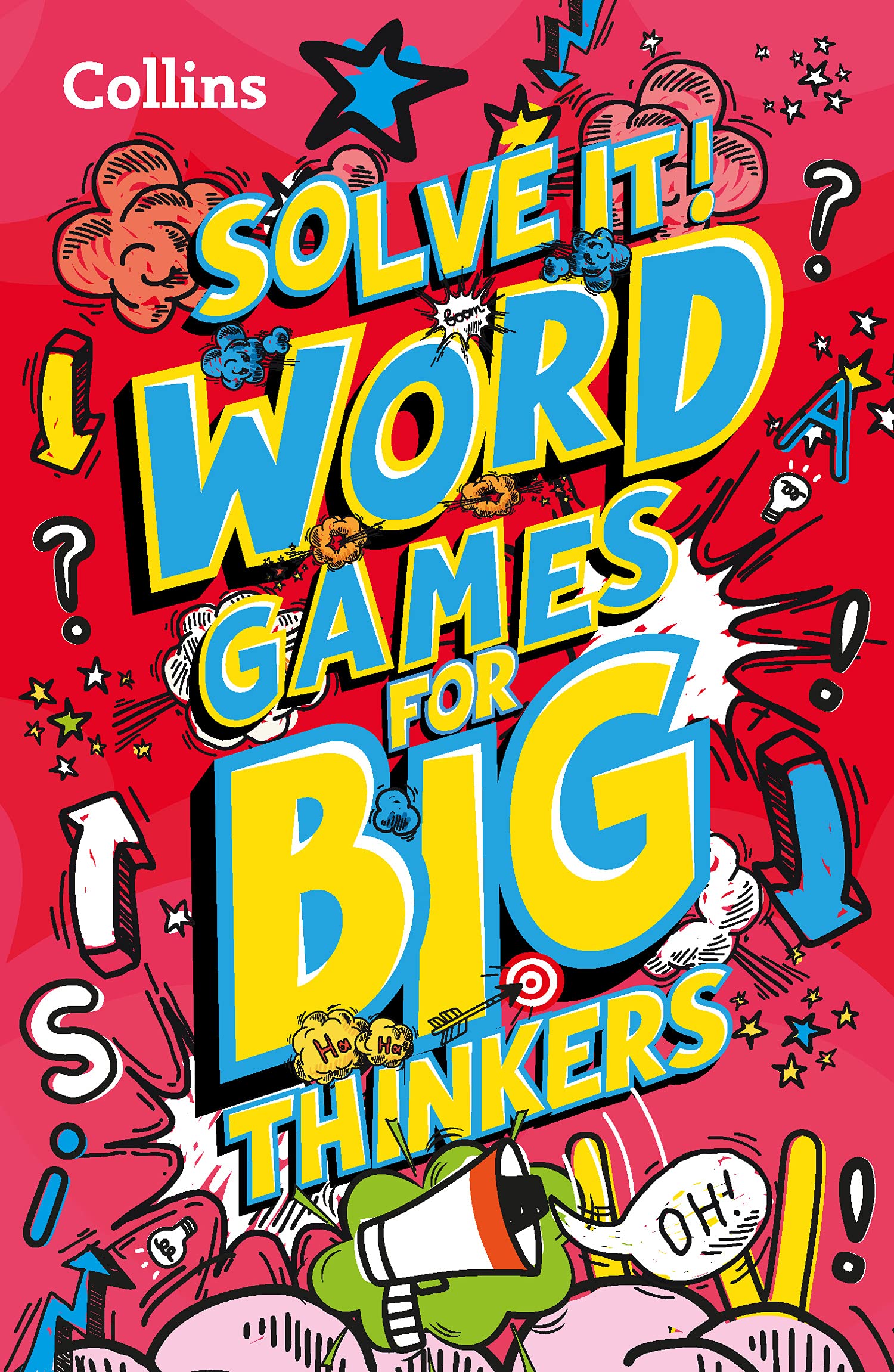 Solve It! Word Games for Big Thinkers - 120+ Fun Puzzles for Kids Ages 8+ | Brain Teasers & Educational Activities for Family Game Night
