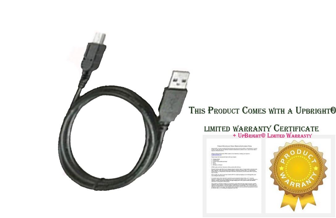 UPBRIGHT Replacement USB Charging Cable for Cobra Electronics CBTH2 Bluetooth Headset - Fast Charging & Data Sync, Perfect for Home, Office, and Travel Use