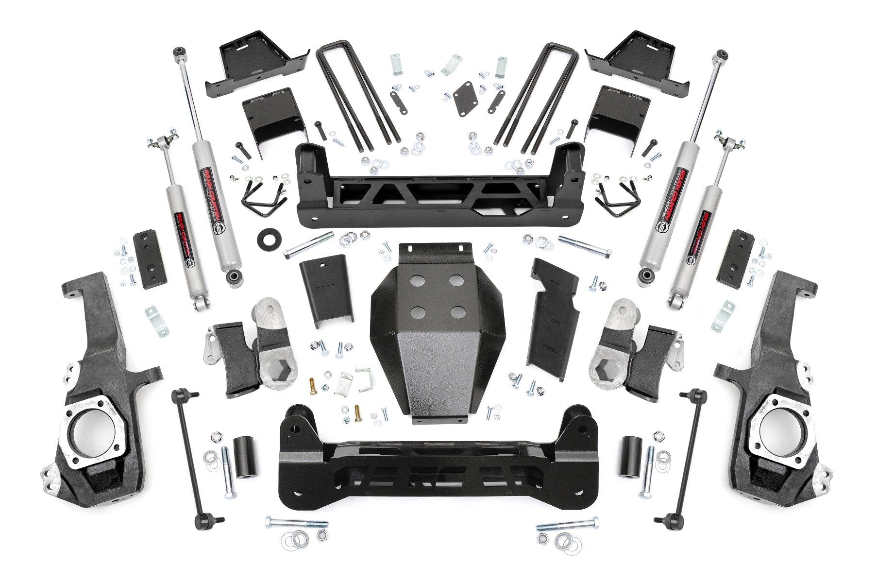 7 Inch Lift Kit for Chevy/GMC 2500HD 3500HD 4WD (2020-2025) - Heavy Duty Suspension System NTD 10130A | Off-Road Truck Upgrade for Enhanced Ground Clearance & Towing Performance