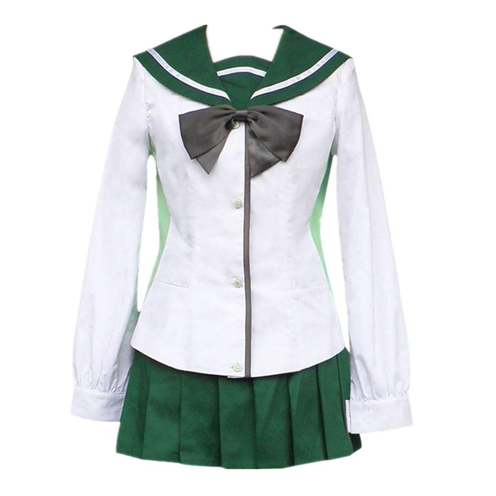 Busujima Saeko Cosplay Costume - High School of The Dead Anime Halloween Uniform Skirt for Cosplay Events & Anime Conventions