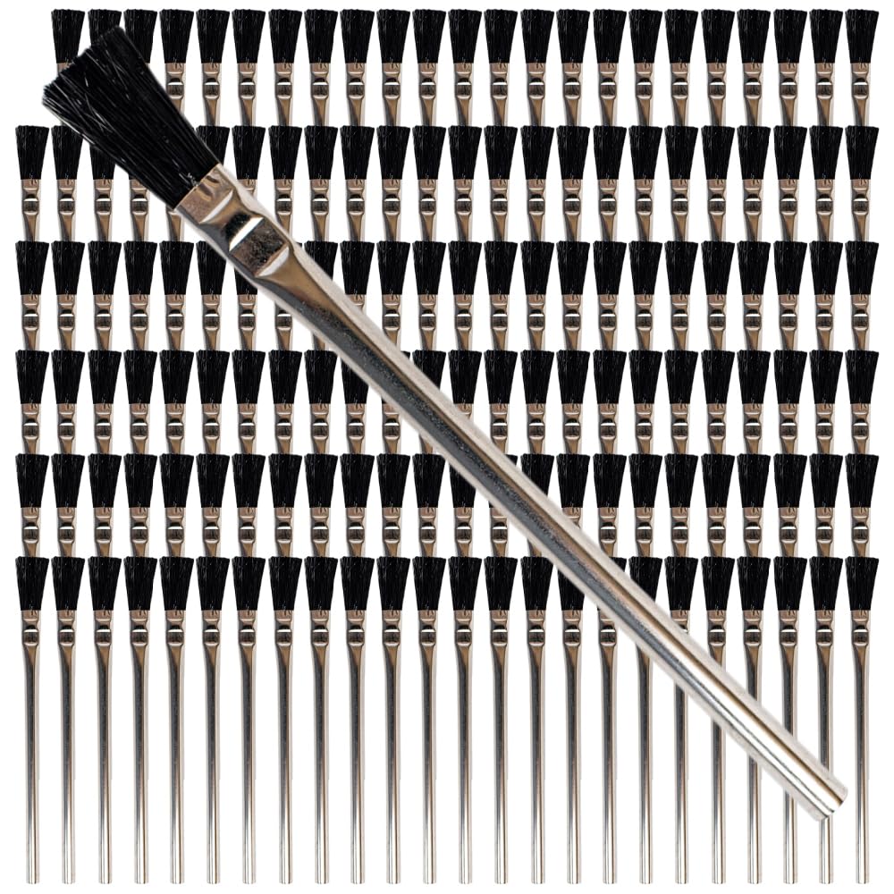 Professional Acid Brushes - 144 Pack 3/8