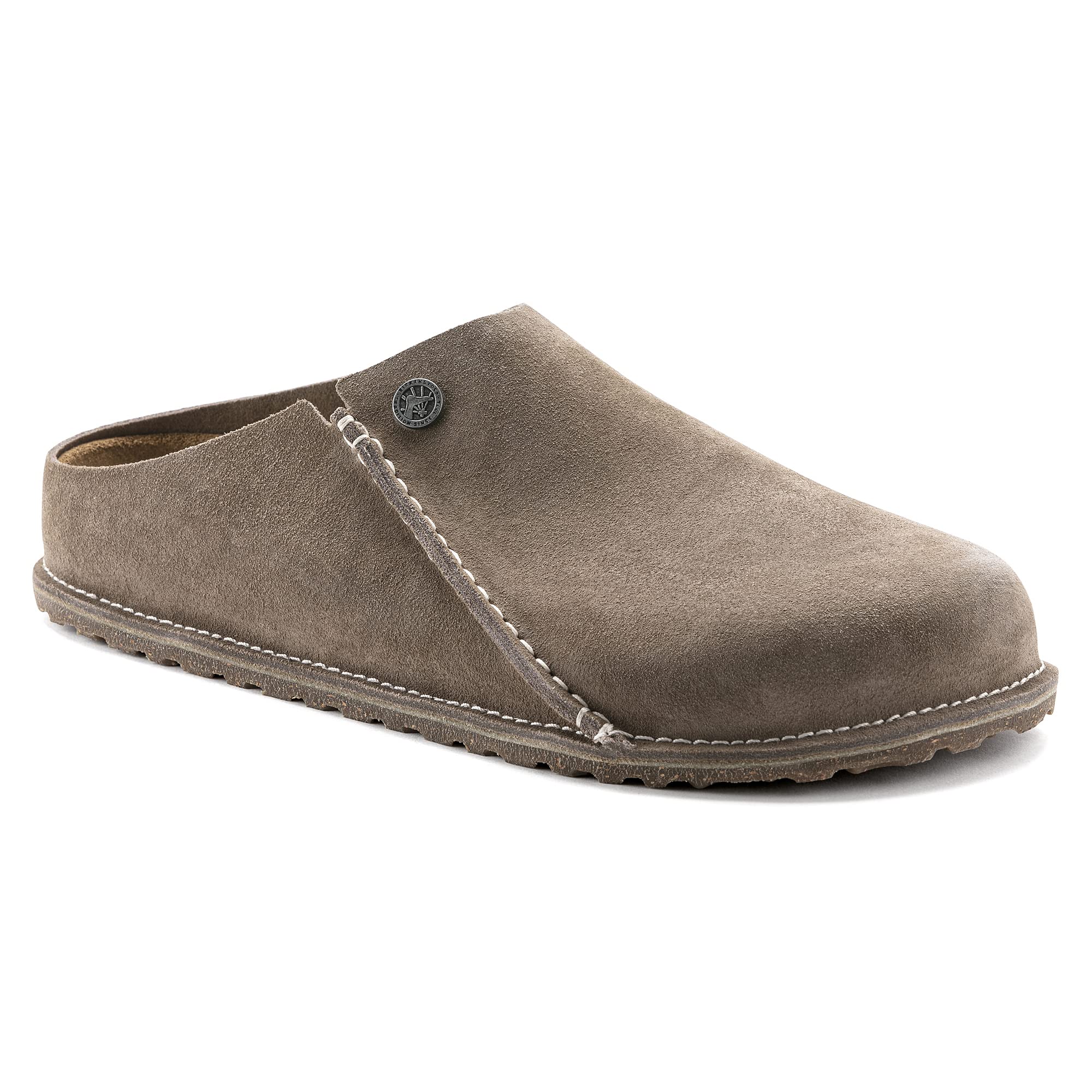 Birkenstock Women's Boston Soft Footbed Clogs - Iron Oil Leather Narrow Fit (EU 36) | Comfortable House Slippers for Home & Office Wear