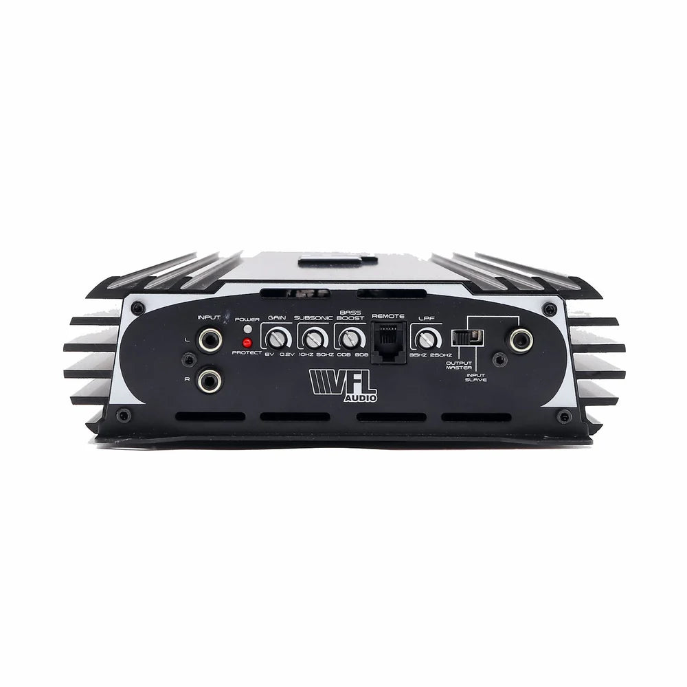 VFL Stealth 5500.1D Monoblock Car Amplifier - 5500W Max Power, 1 Ohm Stable, High Performance Audio for Car Subwoofers - Perfect for Car Audio Systems, Bass Boost, and Competition Sound Setups