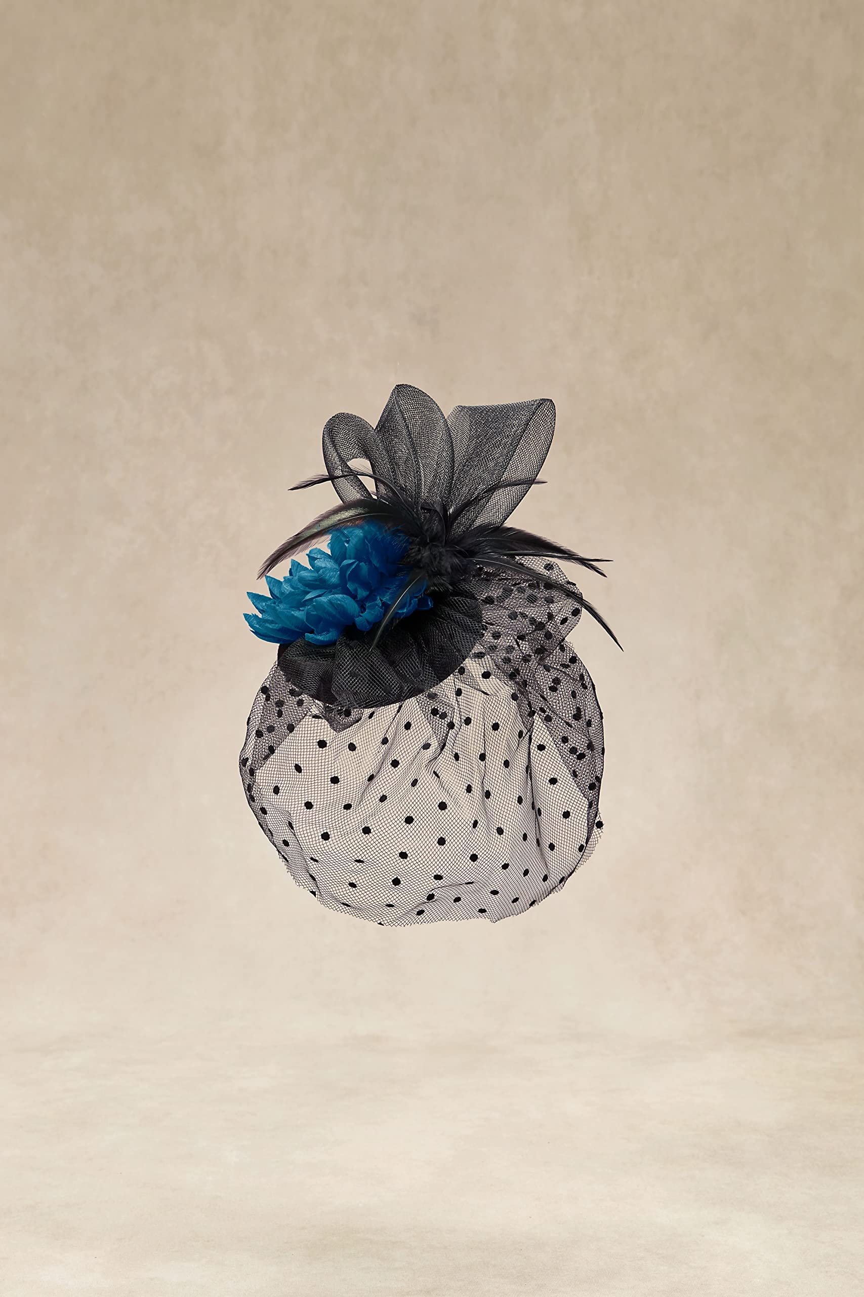 Elegant Women's Fascinator Hats with Feathers & Flowers - Derby Tea Party Hair Accessories for Weddings, Cocktail Parties & Kentucky Events | Perfect for Church, Races & Special Occasions