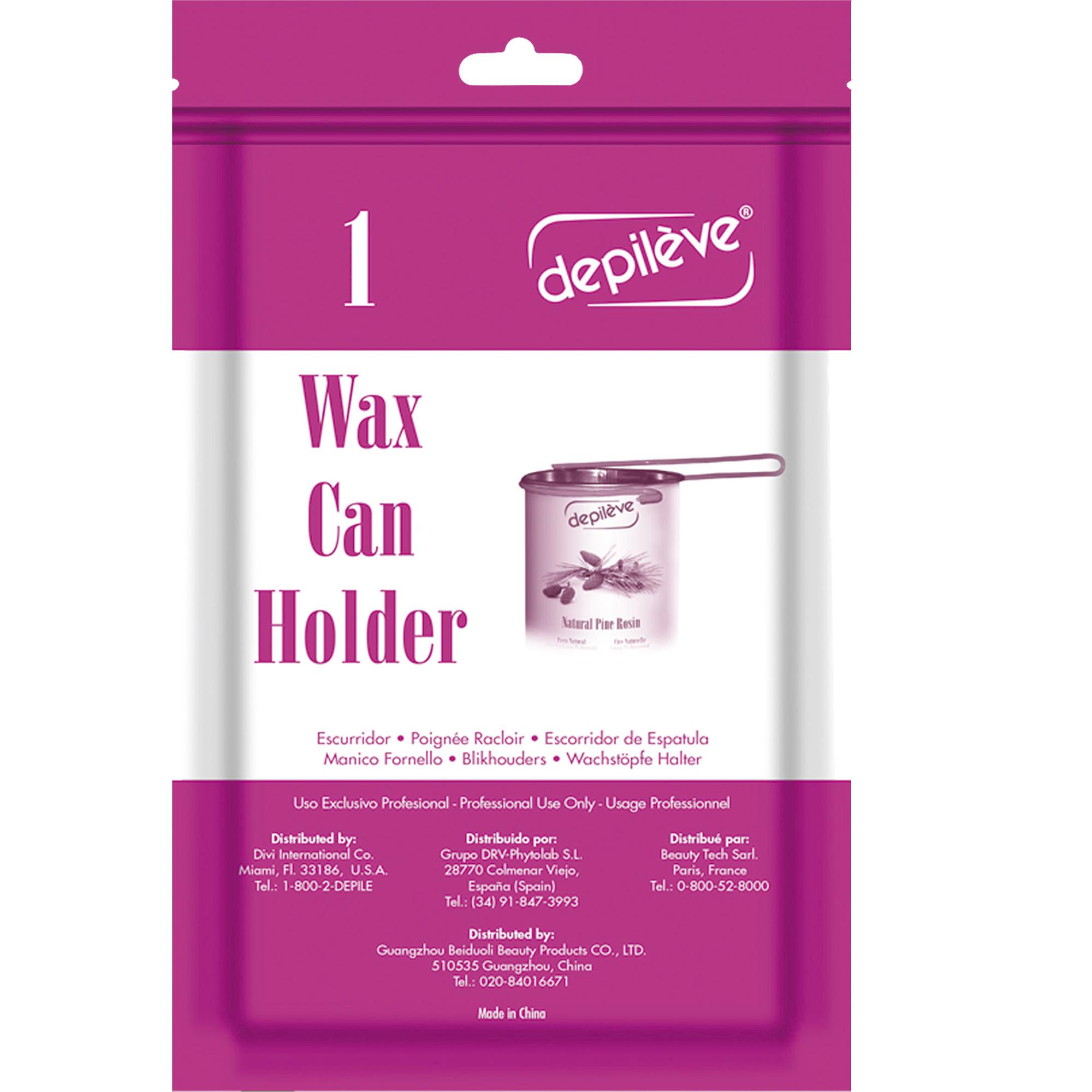 Depileve Wax Warmer Holder - Secure & Stable Wax Can Stand for Hair Removal - Perfect for Home Spa & Salon Use
