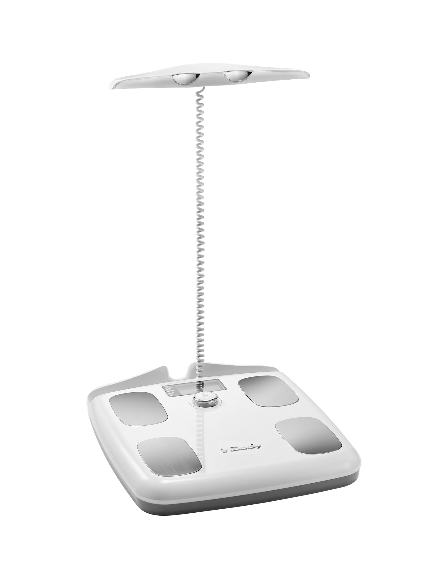 InBody Dial H20 Smart Body Composition Scale - Bluetooth Connected Digital Weight Scale for BMI, Body Fat, Muscle Mass & Water Percentage - Home Gym & Health Tracking Device - White