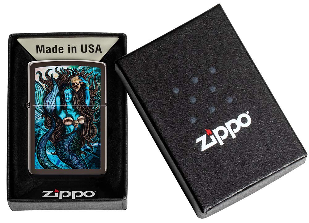 Zippo Mythical Lighters - Windproof Refillable Butane Lighter with Unique Designs | Perfect for Camping, Hiking, Outdoor Adventures & Collectors