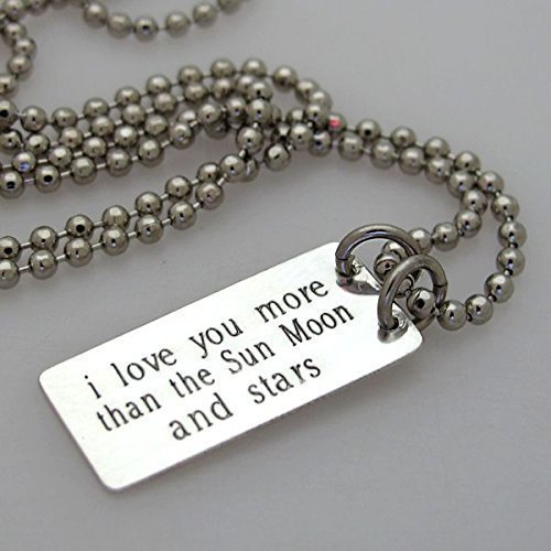 Minimalist Sterling Silver Men's Necklace with Personalized ID Pendant - Inspirational & Nautical Jewelry for Men - Perfect Gift for Birthday, Anniversary & Everyday Wear