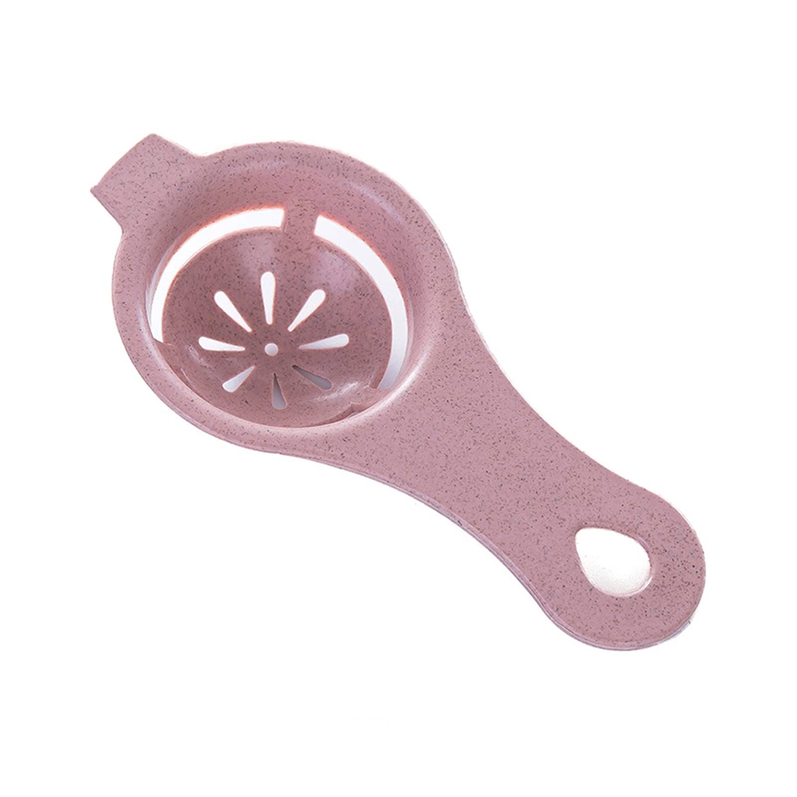 5 Colors Plastic Egg Separator - White & Yolk Sifting Tool for Home Kitchen, Baking & Cooking | Perfect for Chefs, Household Use & Egg Recipes (Pink)